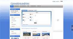 Desktop Screenshot of greekhotelnet.com